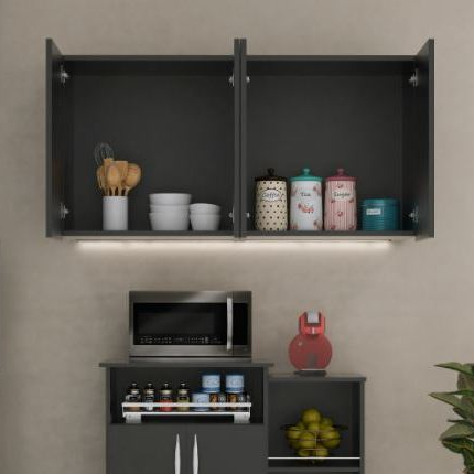 Armário Portas Estendida Organizadora Cozinha Quarto · foto 2