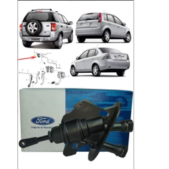 Cilindro Pedal Embreagem Fiesta Rocam E Ecosport Original Ford