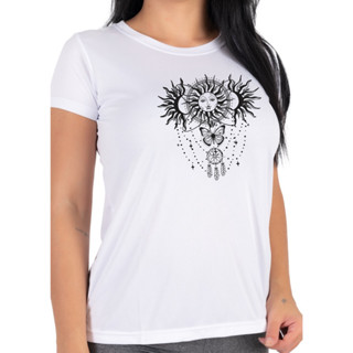 Camiseta Sol E Lua Filtro Dos Sonhos Masculino Feminina Camisa Poliéster
