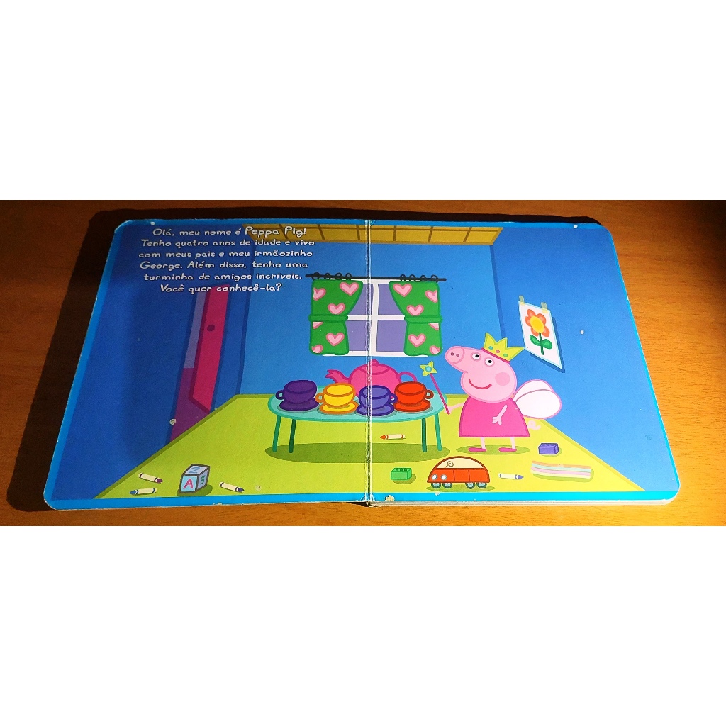 Coleção oficial Peppa minha turma para crianças de +1 ano  CAPA DURA