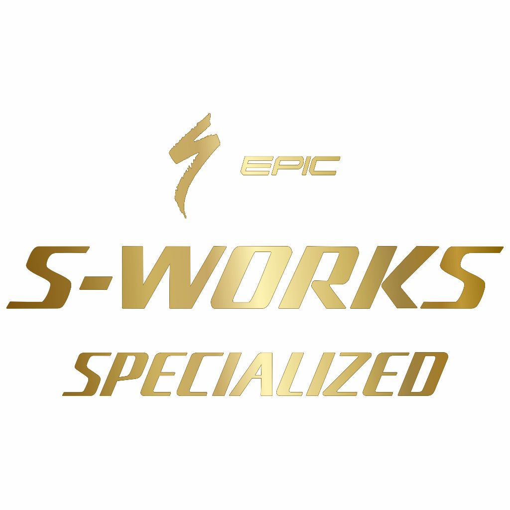 Adesivo Vinil Specialized S-works Epic Bike Bicicleta Ouro