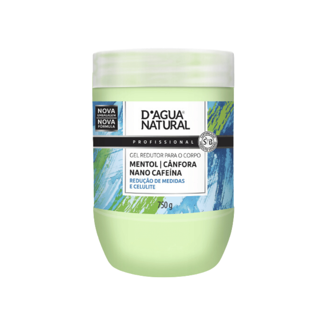 GEL REDUTOR 750G - D AGUA NATURAL