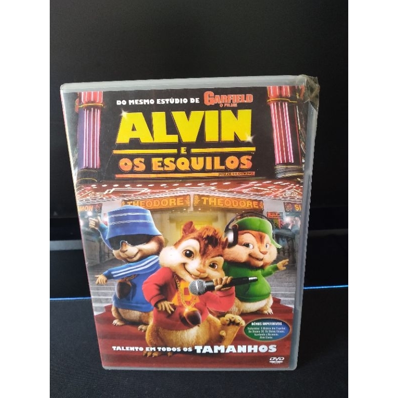 DVD Alvin e os Esquilos