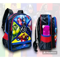 Mochila Infantil Escolar dos Vingadores super heróis menino grande mochila costas