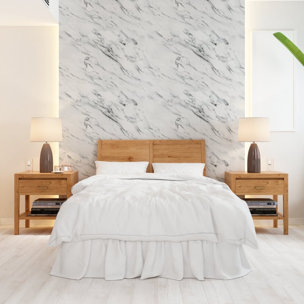 Adesivo de Mármore de Parede - Papel de Parede  Marmorizado - Home & Living