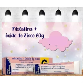 Pomada Nistatina + oxido zinco 60g