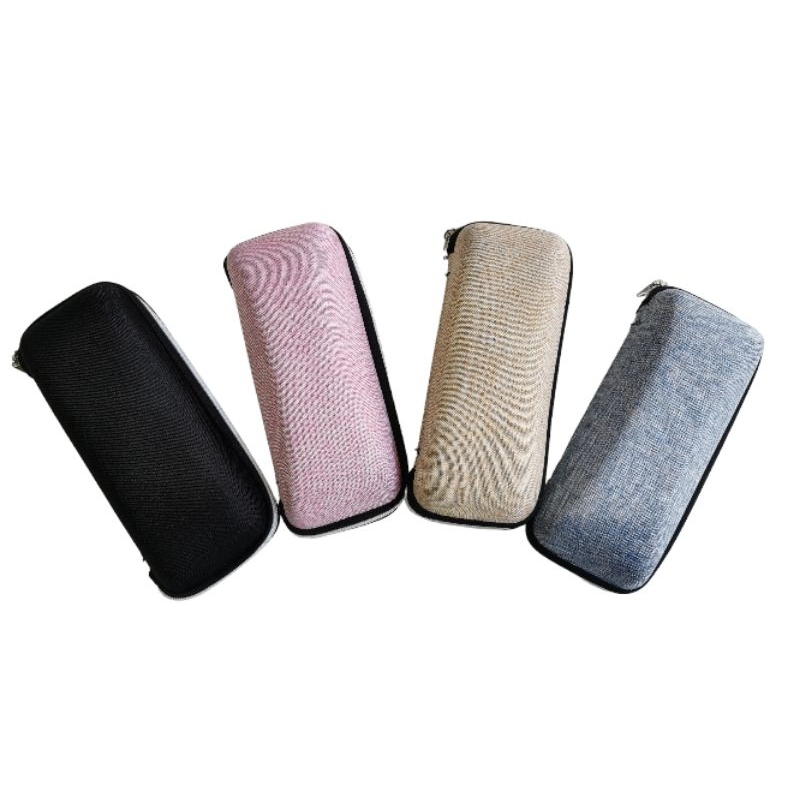 Kit 50 estojo de óculos. tipos zeper, material eva. em Oferta na Shopee