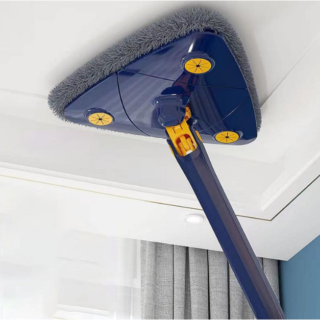 Esfregão Triangulo Mop 1 REFIL De Limpeza Ajustável Giratória 360° Limpeza