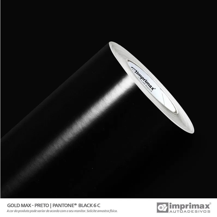 ADESIVO PELÍCULA VINIL PRETO 1m x 61cm IMPERMEÁVEL PARA ENVELOPAMENTO DE ARMÁRIO E MICRO-ONDAS
