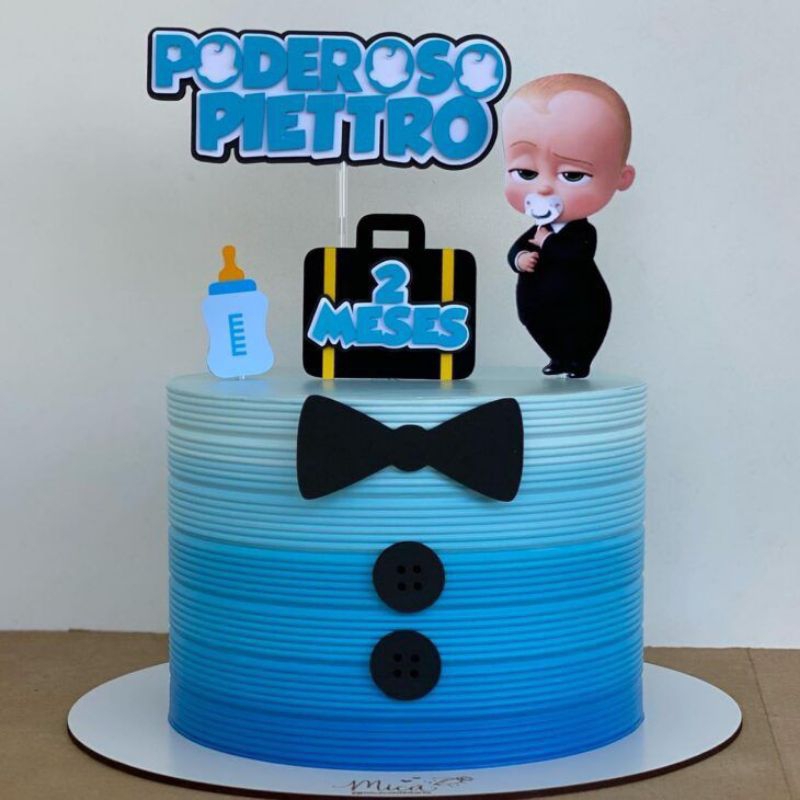 PODEROSO CHEFINHO Topper Topo de bolo poderoso chefinho personalizado