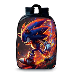 Mochila Pequena Pré Escola Creche Infantil Super Sonic 260