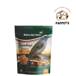 Trinca ferro Boiadeiro Insetos 500gr Reino das Aves