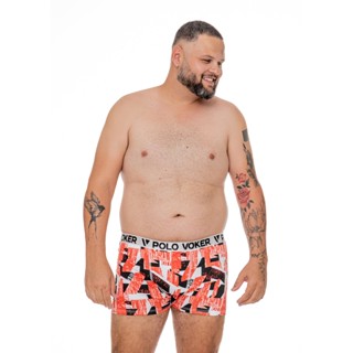 Kit 10 Cuecas Plus Size Boxer/Box Microfibra XG XG1 XG2 Extra Grande