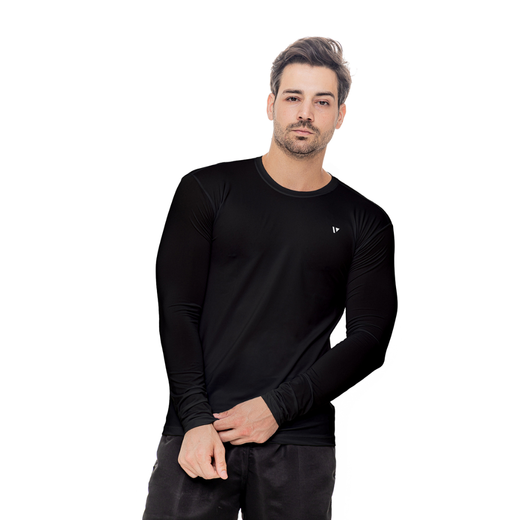 Camisa Térmica Voker Segunda Pele Academia Treino Proteção Solar Uv Dry Fit