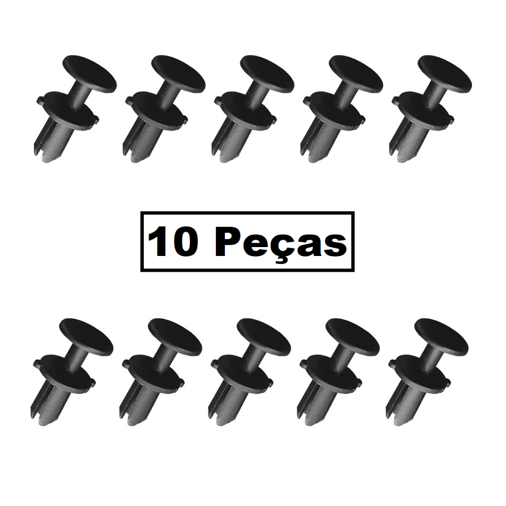 10un Presilha Grade Do Parachoque Fox /Golf /Jetta /Novo Fusca /Passat Variant/ Polo/ Tiguan/ Voyage Touareg/ Saveiro