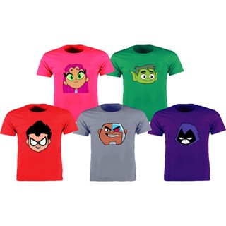 Camisetas Personalizadas Heróis Jovens Titãs
