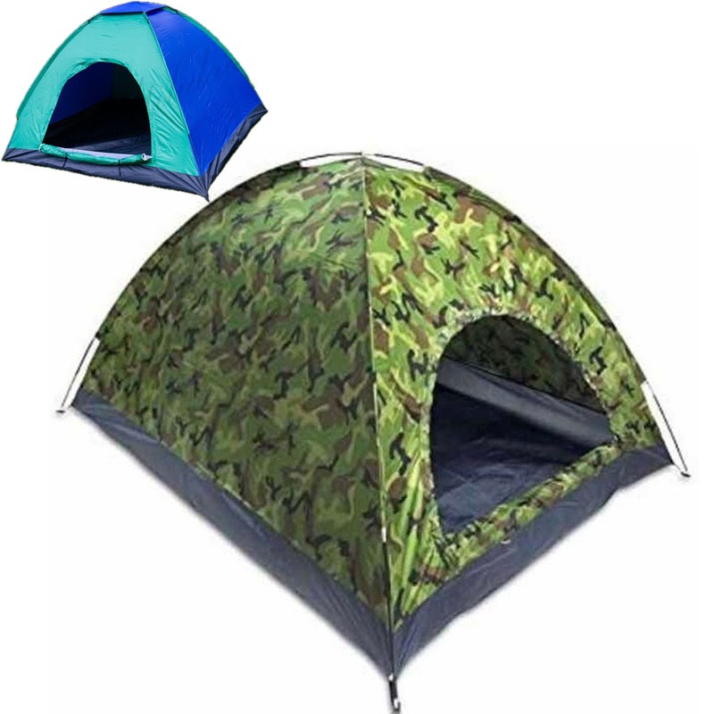 Barraca Camping Camuflada 6 Lugares Adulto Barraca de Acampamento Menor Preço — R$ 128,00 em Shopee, 21% OFF