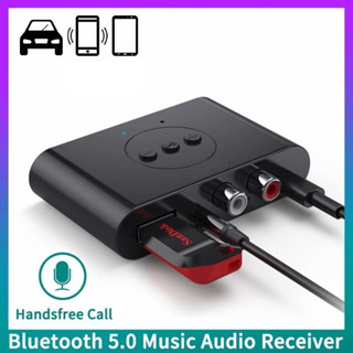 Receptor De Áudio Usb Tipo-c Bluetooth 5.0 Nfc C/ P2 E Rca