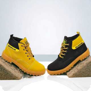 Bota Masculina Caterpillar Coturno Casual Dia a dia Macio e Confortável C/ Chaveiro Personalizado 38 ao 43