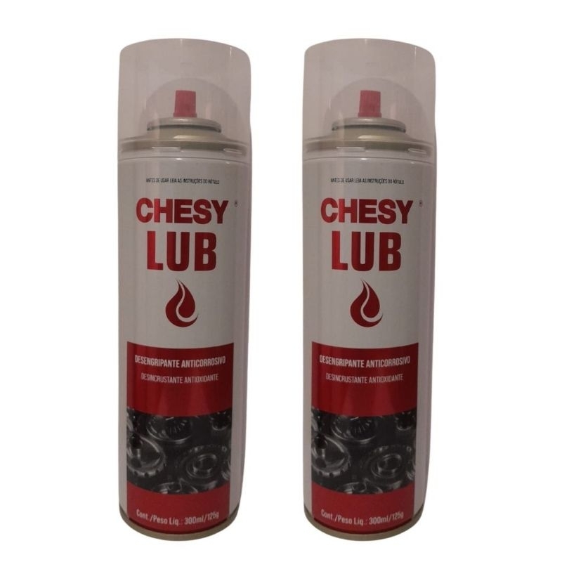 KIT 2 DESENGRIPANTE CHESYLUB 300ML anticorrosivo wd em Oferta na Shopee