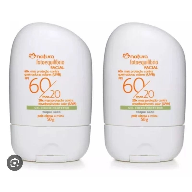 Gel Creme Protetor Facial 60 -  Fotoequilibrio Natura
