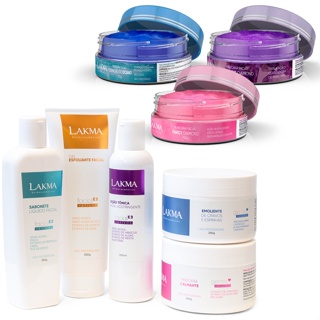 Kit Lakma: Limpeza De Pele Profunda Profissional 5 Itens + Máscaras Jóias Raras 3 Itens em Oferta na Shopee