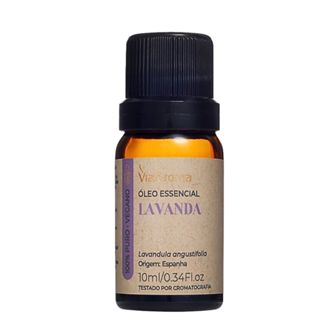 Óleo Essencial De Lavanda 100% Natural Via Aroma em Oferta na Shopee