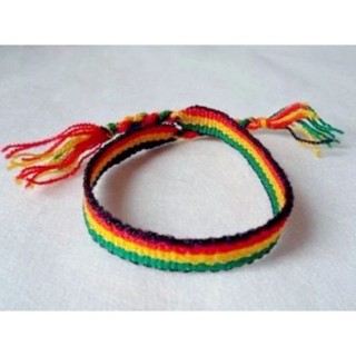 Pulseira de Pano do Reggae Bob Marley Jamaica amizade novo