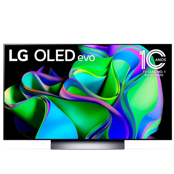 Smart Tv 4k Lg Oled Evo 65" Polegadas, Bluetooth, 120hz, Thinq Ai, G-sync, Freesync, Alexa E Wi-fi - Oled65c3psa