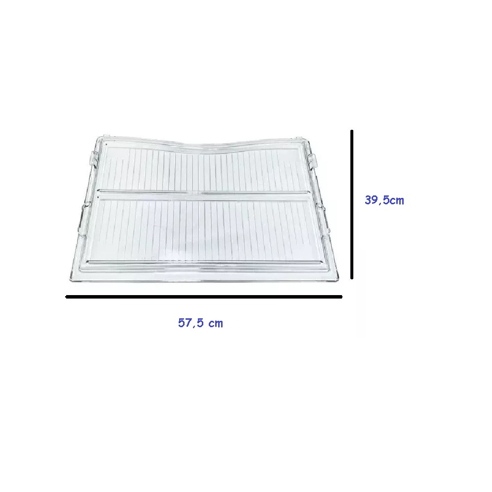 Kit 3 Prateleiras Compativel Refrigerador Electrolux Duplex