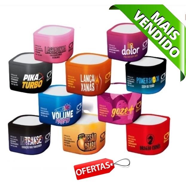 LIQUIDAÇÃO IMPERDIVEL Kit 9 Bolinhas Explosivas Sexy Fantasy Sensações Com 3 Unidades - Sex Shop em Oferta na Shopee