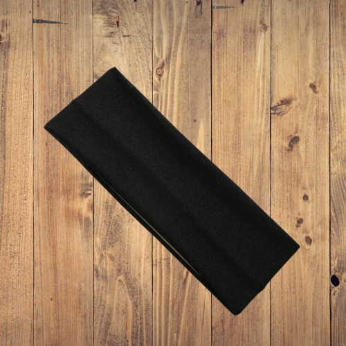 1 FAIXA DE CABELO EM SUPLEX, ACADEMIA/ESPORTE/GINÁSTICA, NA COR: PRETO