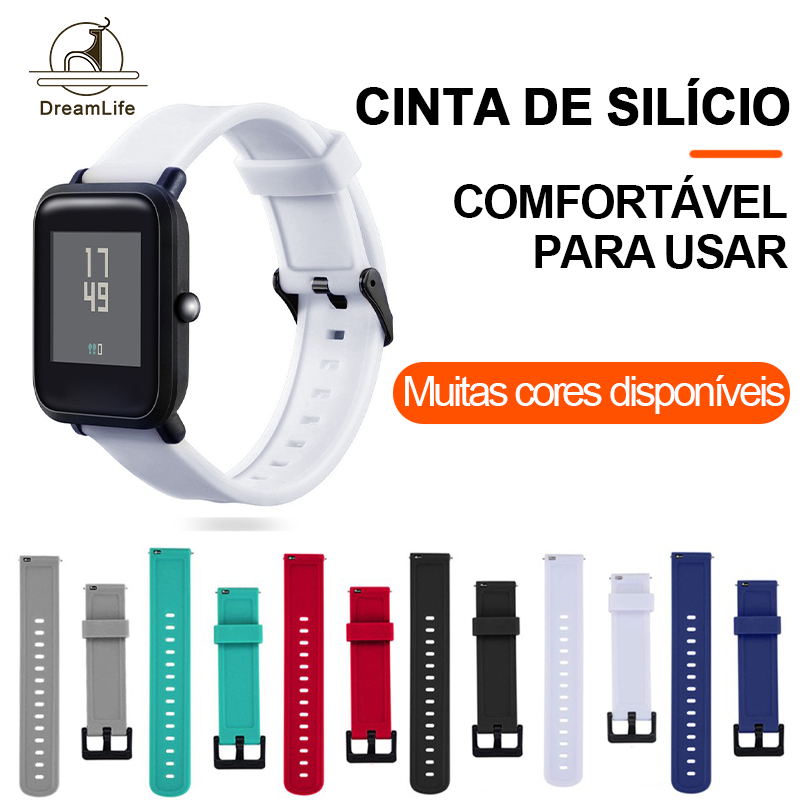 Pulseira De Relógio 20mm Para Amazfit Bip S Li00