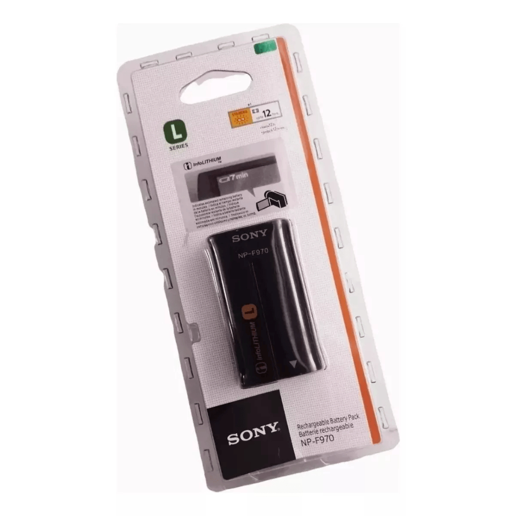 Kit Bateria Np-f970 Sony 10 Unidades 6600 Mah 7,2v Lacradas