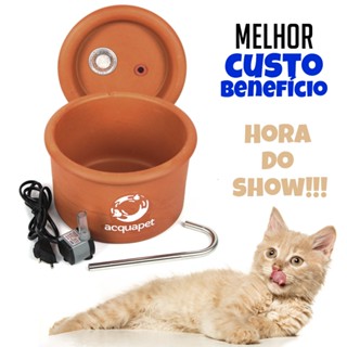 Fonte Agua Para Gatos Bebedouro eletrico para gato 2 Litros Caes Bomba Bivolt