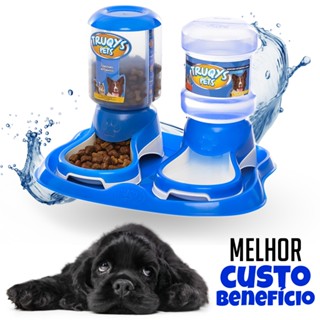 Comedouro e Bebedouro para cachorros Comedouro duplo para Gatos