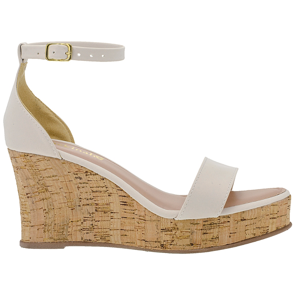 Sandália Feminina Salto Plataforma Anabela Shekinah Lançamento Confortável Moda Festa Blogueira em Oferta na Shopee