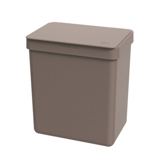 Lixeira Coza Single 2,5 Litros Warm Gray