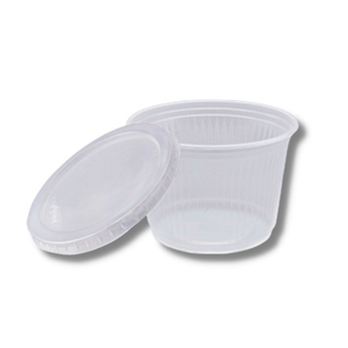 Pote 200ml Descartável com Tampa – Embalagem para Doces, Molhos e Sobremesas 1000 Un em Oferta na Shopee