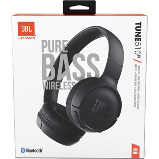 Fone de Ouvido On-Ear Sem Fio Preto Tune 510BT JB