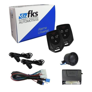 Alarme Automotivo Fks Fk902 Fk 902 Universal + Desliga Rádio em Oferta na Shopee
