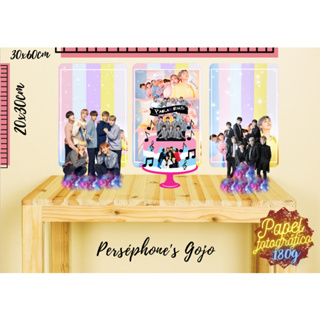 Kit é Só um Bolinho Tema BTS em Oferta na Shopee