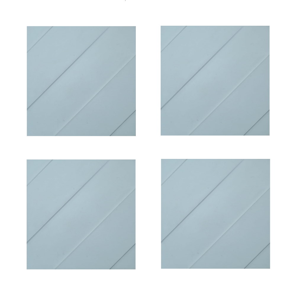 Forma 3D Para Gesso Modelo Venture 4 Peças 30x30cm em ABS 1mm