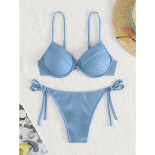 RWX VEST Biquini Canelado Ajustável Moda Praia XX239