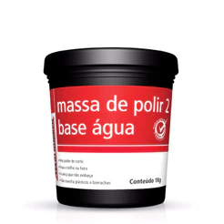 Massa de Polir N2 1kg Base Água Maxi Rubber Automotivo