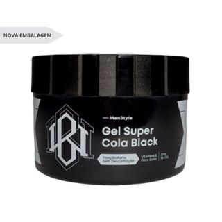 Gel Super Cola Black 300g Alta Fixação - Black White em Oferta na Shopee