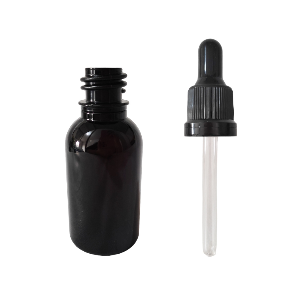 Frasco Em Pet 30ml Conta Gotas Silicone - 50 Unidades