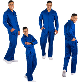 Macacão Operário Profissional Unissex Rose Carcelin, Ideal Para Trabalho, Obras, Mecânico, Veterinário , Jardineiro, Indústria!