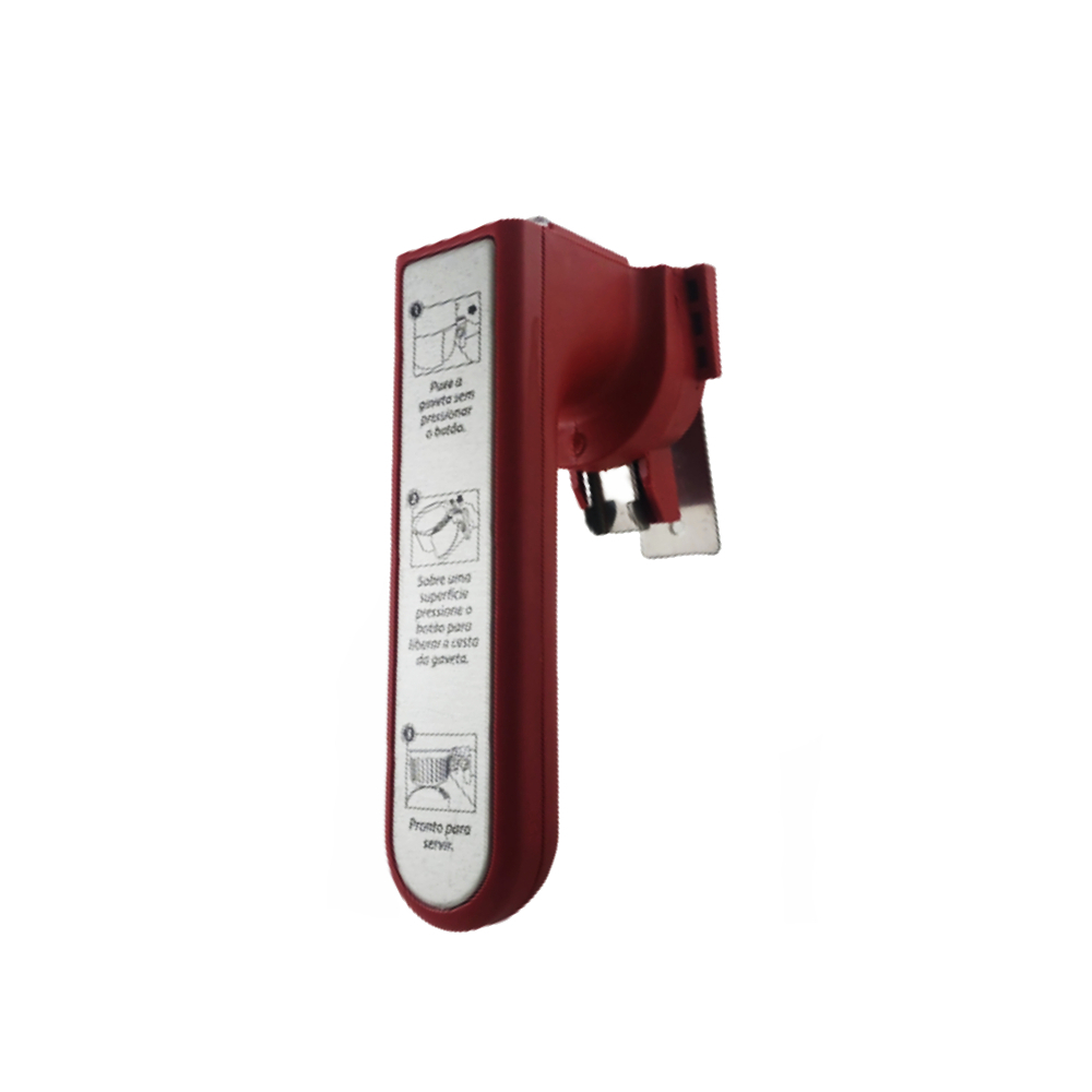 Puxador Vermelho Cesta Airfryer Mondial AFN-40-RI AFN-50-RI