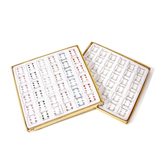 Kit 108 Pares de Brincos strass antialérgico acessórios em Oferta na Shopee